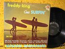 Freddy King Goes Surfin   nice, VG+ 1963 King Mono LP.