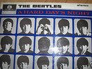 THE BEATLES HARD DAYS NIGHT STEREO 1ST PRESS YELLOW