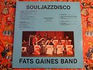 FATS GAINES BAND -SOUL/JAZZ/DISCO-1981 PRIVATE PRESS LP