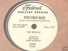 FEDERAL 12088 ROYALS 78 RPM . D.J.COPY