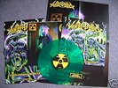 TOXIC HOLOCAUST An Overdose Of Death LP Posters & Patch
