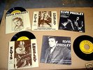 5 ELVIS SUN SLEEVES RARE 3 RECORDS