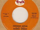 Northern Soul:  SANDRA WRIGHT Midnight Affair/Wounded