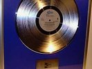 Michael Jackson, DISQUE DE PLATINE, PIECE UNIQUE.