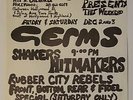 Germs Controllers ++ Masque 1977 Punk Flyer