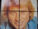 Johnny Halliday ensemble de 4 33 tours FORMANT 1 POSTER