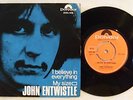 JOHN ENTWISTLE - EVERYTHING DANISH 45+PS 71 THE WHO MOD