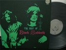 BLACK SABBATH / THE BEST OF - Japan Only LP VERTIGO