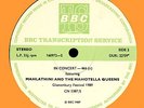 BBC TRANSCRIPTION LP  - MAHLATHINI & MAHOTELLA QUEENS