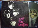 THE BEATLES WITH RARE AUSSIE BLACK AND GOLD PARLOPHONE