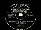 VRARE-EDDIE COCHRAN-SA 78-HALLELUJAH I LOVE HER SO-EXC