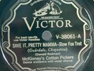 21) 78 RPM  McKINNEY'S COTTON PICKERS   VICTOR V-38061