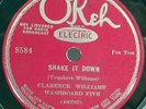 64) 78 RPM CLARENCE WILLIAMS' WASHBOARD FIVE OKEH 8584