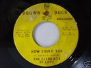 THE ELEMENTS OF LOVE(BROWN DUCK)HOW COULD YOU  (LISTEN)