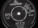 BEATLES *  'Drive my car' 1965 UK Export#DP 564  * 7