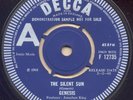 GENESIS The Silent Sun / That's Me; UK Demo/Promo 45/7