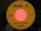 PARTY DOLL BUDDY KNOX THE ORCHIDS 1¢ RECORD TRIPLE-D