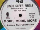 ANDREA TRUE CONNECTION - MORE,MORE,MORE RARE BOOGIE 12