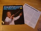 STOCKHAUSEN Rare GER Orig. AVANT EXPERIMENTAL Lp M-