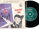 BLUE JEAN BOP OZ EP GENE VINCENT BLUE CAPS  ROCKABILLY