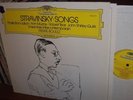 BOULEZ Conducts STRAVINSKY SONGS/'82 DG Germany/NM