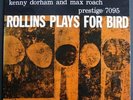Sonny Rollins Plays for Bird orig Prestige LP 7095 M-