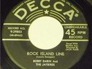 BOBBY DARIN - ROCK ISLAND LINE - His 1st-Decca 9-29883