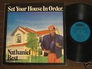 NATHANIEL BEST Set Your House... LP PRIVATE rare boogie