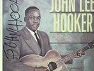 GREAT JOHN LEE HOOKER BLUES LP SIGNED AUTOGRAPHED NICE