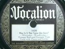 41) 78 RPM   TAMPA RED with GEORGIA TOM   VOCALION 1426