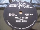 BOBBY DARIN DREAM LOVER BULLMOOSE RARE 78 RPM RECORD