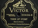 BENNIE MOTEN'S KANSAS CITY Orch, Victor 20406 jazz 78