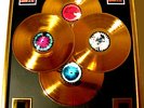 PINK FLOYD GOLDENE SCHALLPLATTE GOLD RECORD VINYL