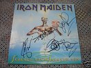 Iron Maiden -Seventh Son Of  a Seventh Son LP - Signed