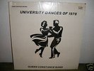 QUEEN CONSTANCE LP -UNIVERSITY DANCES OF 1978- ORIG