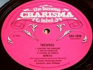 GENESIS TRESPASS 1st Press CHARISMA PINK SCROLL  RARE
