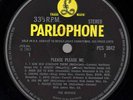 BEATLES  PLEASE PLEASE ME LP STEREO YELLOW AND BLACK