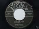 1961 Rockabilly 45 JACKIE LOWELL Rocket Ride / Warpath