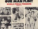 OUR MAN FLINT  PREMIERE PROMO LP  JERRY GOLDSMITH