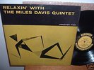 RELAXIN' WITH THE MILES DAVIS QUINTET     PRESTIGE LP