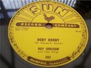 ROY ORBISON OOBY DOOBY RARE 78 RPM RECORD SUN LABEL 242