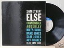 Somethin' Else MONO Blue Note 1595 Deep Groove 63rd NYC