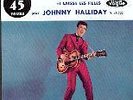 HALLYDAY  LES 3  SP 45722  (ECRIT HALLIDAY) VINYL ROUGE