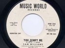 RARE Northern - SAM WILLIAMS on MUSIC WORLD **LISTEN