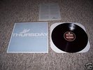 THURSDAY FULL COLLAPSE PURPLE VINYL LP Thrice Cursive