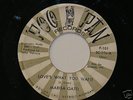 Super Rare Northern Soul 45 Marisa Gatti on Poo Pan 101