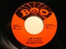 Northern Soul 45 BROTHERS OF SOUL on BOO Come On HEAR