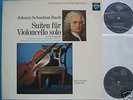 Saphir Bach Suiten Fur Violoncello Reine Flachot 2lp NM