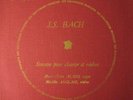 *Rarity*   Bach Sonatas - Michele Auclair - DF 209-210