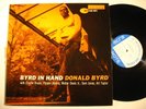 DONALD BYRD Byrd in Hand BLUE NOTE LP W. 63rd